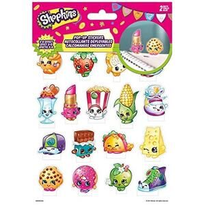 2013 Sandylion Shopkins Pop Up 3D Stickers Sealed